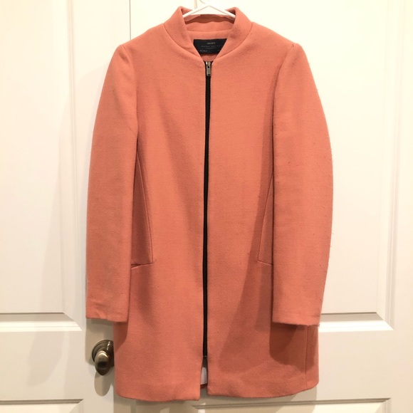 Zara Jackets & Blazers - Zara Pink Coat